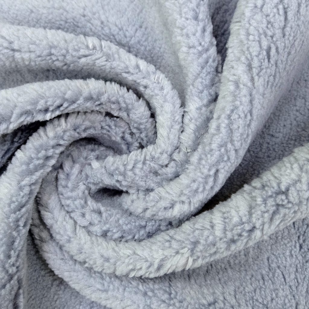 Мех барашек голубой Мех барашек голубой